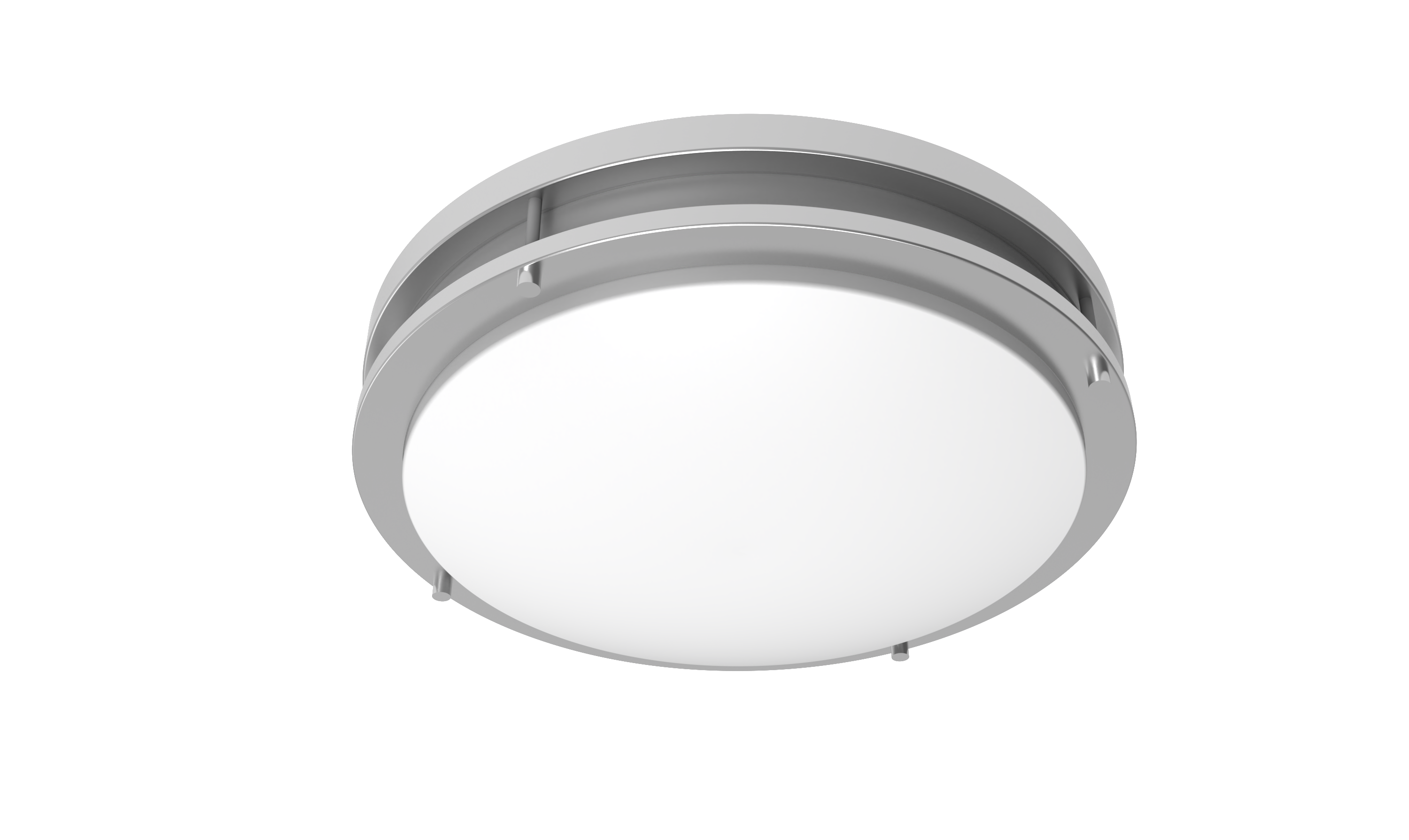 EM Ready Double Rings Ceiling Light